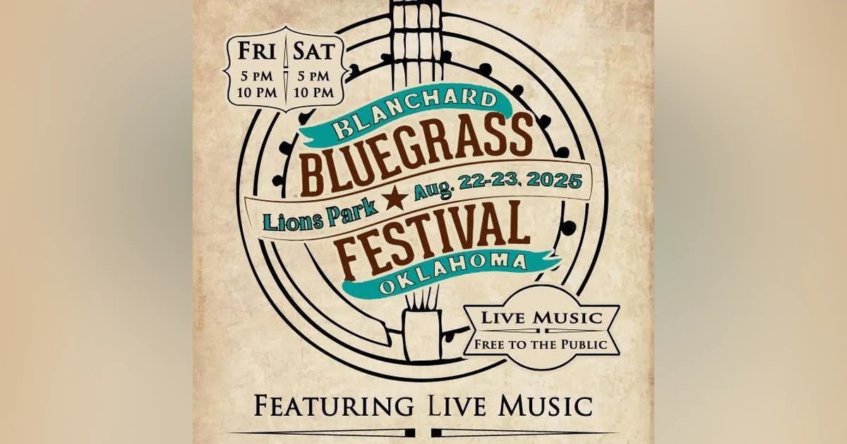 Pickin' and Grinnin' at the Blanchard Bluegrass Festival