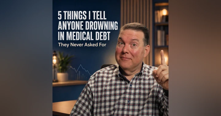 image for 5 Things I Tell Anyone Drowning in Medical Debt They Never Asked For