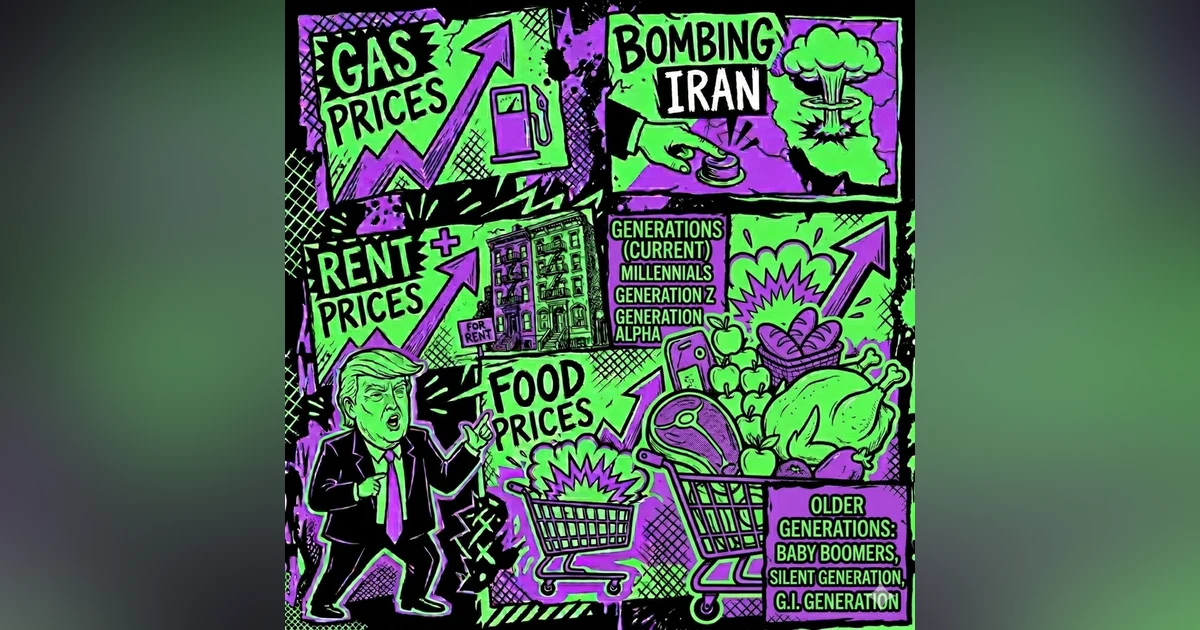 E85 - Fuel Prices, Food Prices, Cost of Living, Trump, The Iran War, & Generation Names