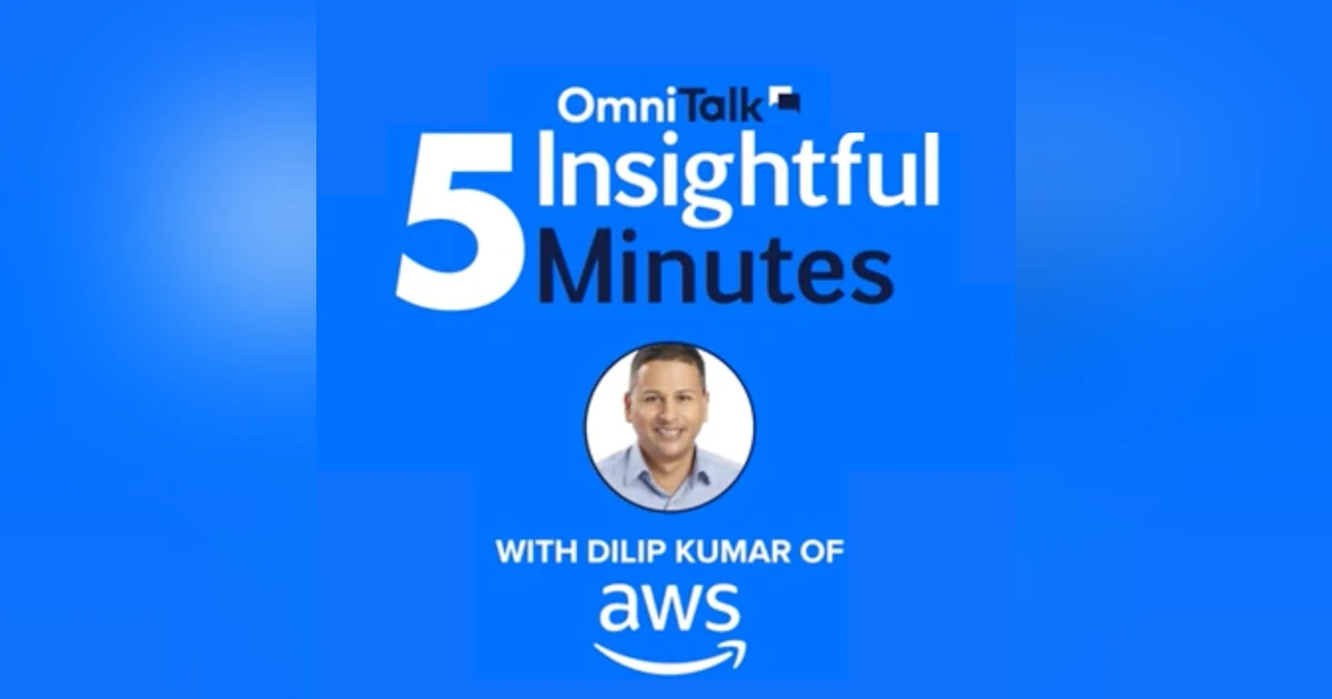 5 Insightful Minutes On The Future Of AWS Applications In Retail With Amazon's Dilip Kumar