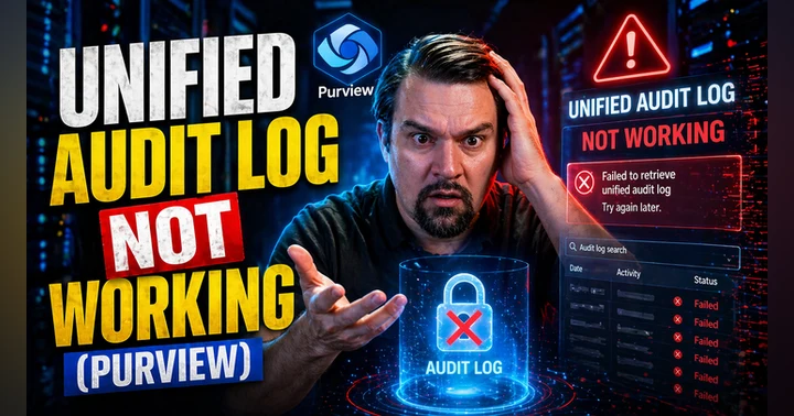 image for Unified Audit Log Not Working