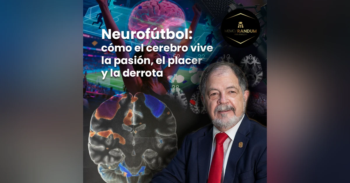 Neurofútbol: cómo el cerebro vive la pasión, el placer y la derrota.