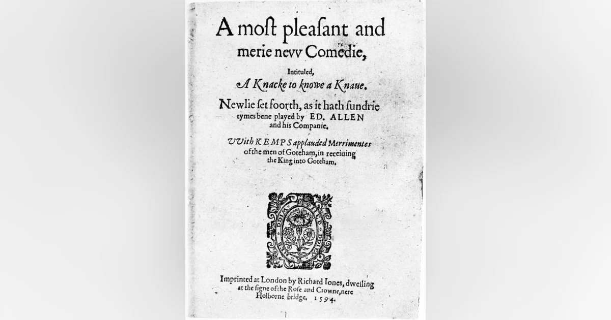 A Knack to Know a Knave: ‘Laugh at the Faults and Weigh it as it is.’