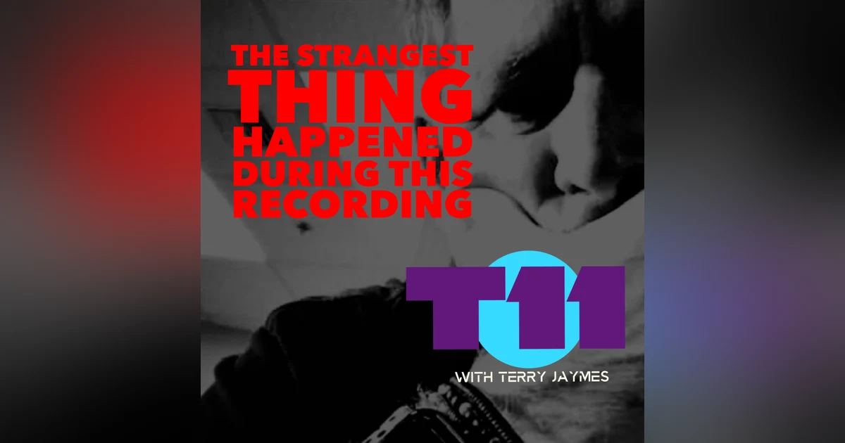 THE STRANGEST THING HAPPENED DURING THIS RECORDING