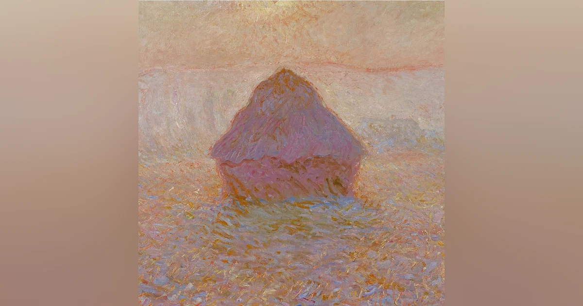 Grainstack: Sun in the Mist