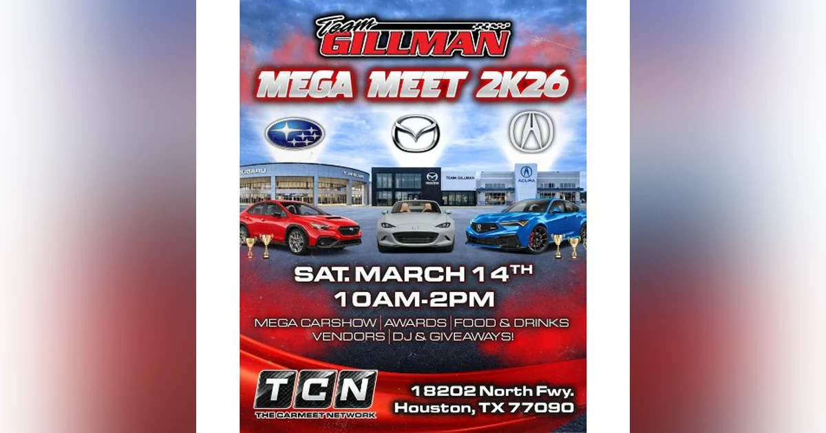 Mega Meet Madness At Team Gilman AutoPlex!