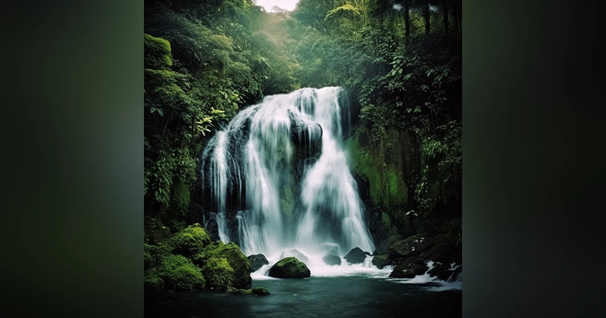 8 Hours of Majestic Waterfall Sounds Ambient Nature Sounds for Relaxation, Meditation, and Sleep