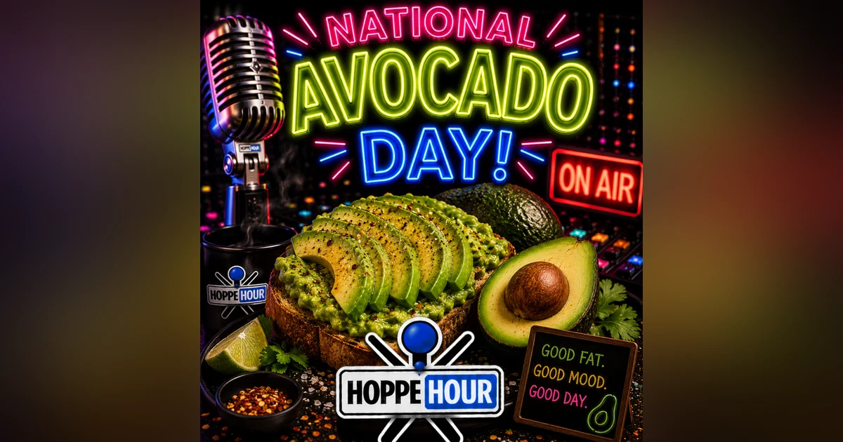 National Avocado Day! (Hoppe Hour With Ryan Hoppe: 8.2.26)