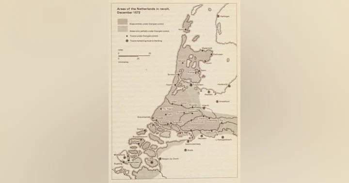 image for Areas of the Netherlands in Revolt, 1572