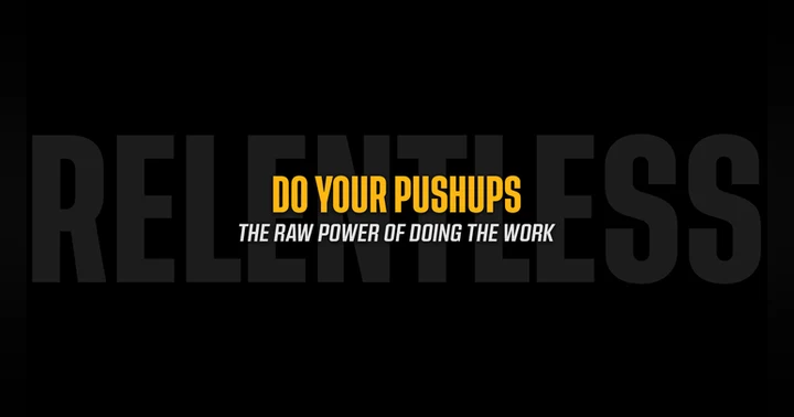 image for Do Your Pushups: The Raw Power of Doing the Work
