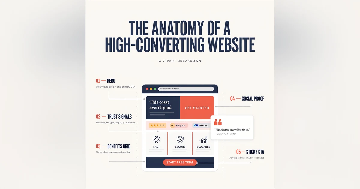 The Anatomy of a High-Converting Website