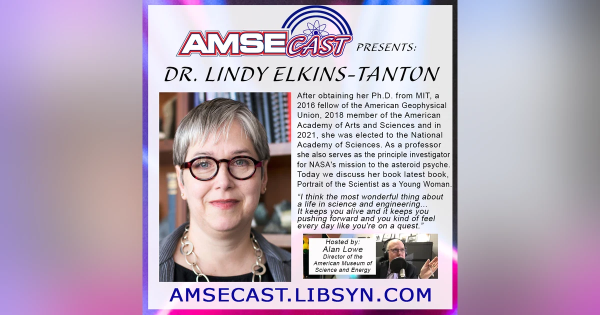 AMSEcast with guest DR. Lindy Elkins-Tanton