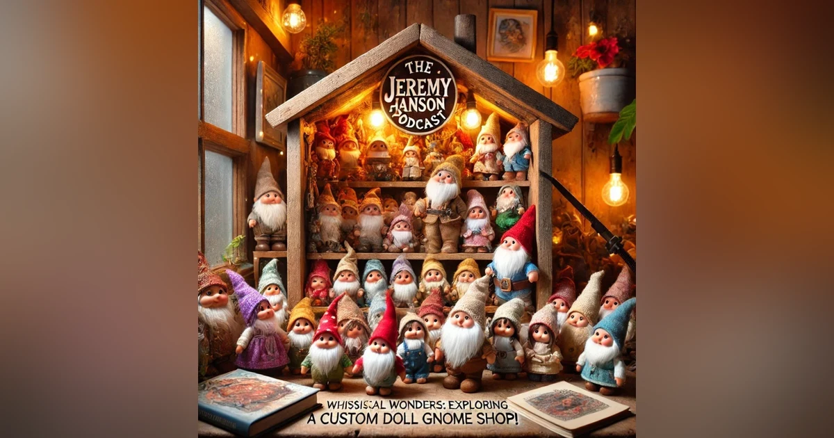 🧙‍♂️ Whimsical Wonders: Exploring a Custom Doll Gnome Shop! 🎨✨