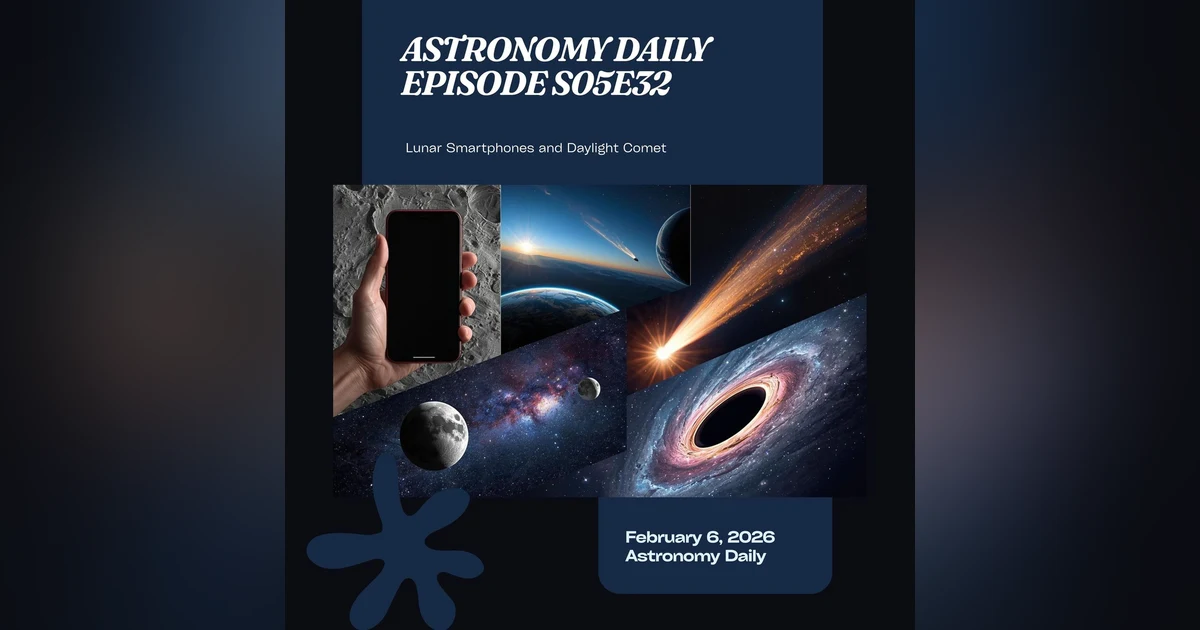 Lunar Smartphones, Daytime Comet, and Jetty McJetface's Cosmic Show
