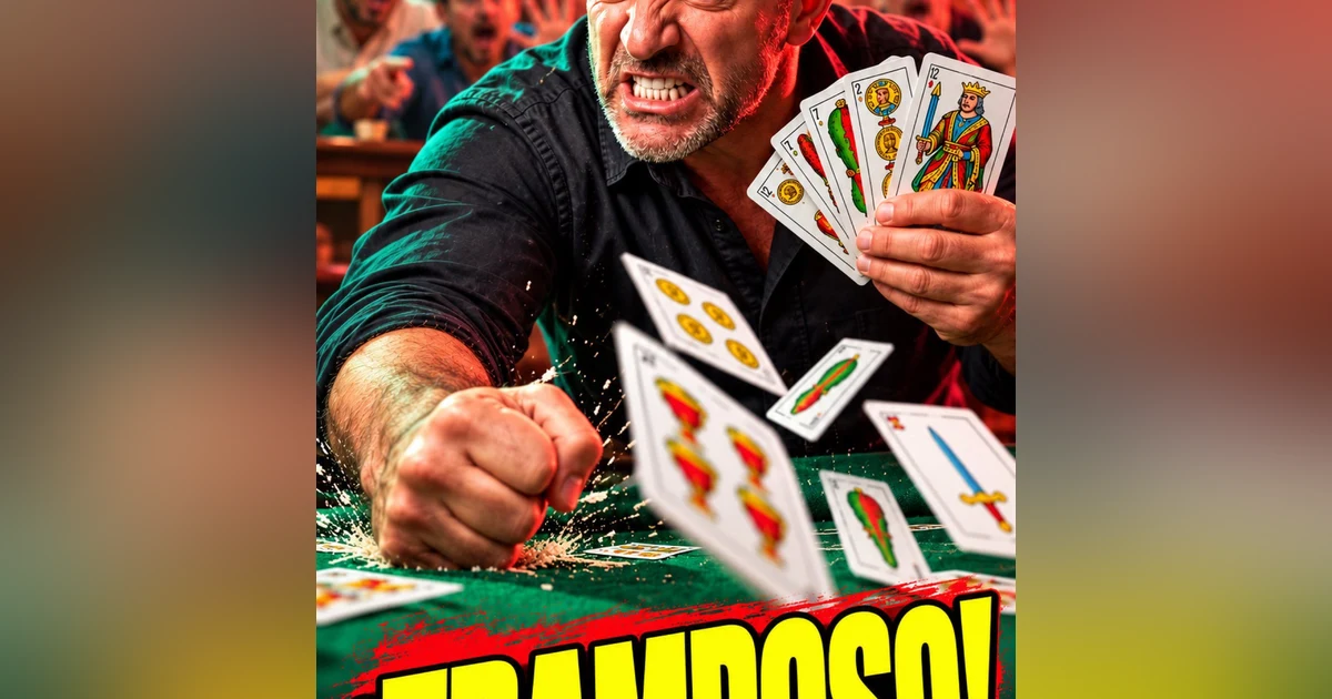 Le acusan de hacer trampas al mus y explota