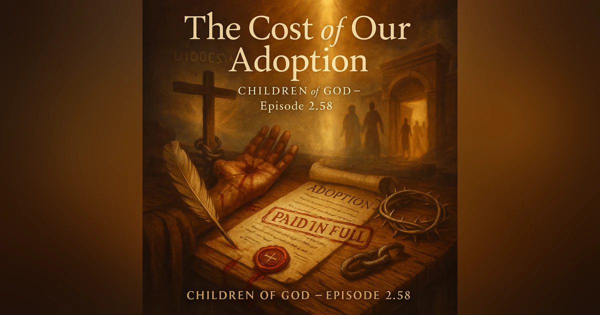 Children of God — A Biblical Theology of Adoption 3 | The Cost of Our Adoption