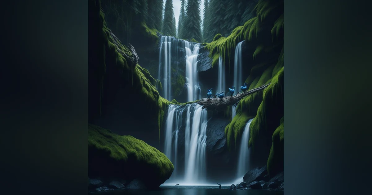 Forest Oasis: 8 Hours of Relaxing Waterfall and Bird Sounds