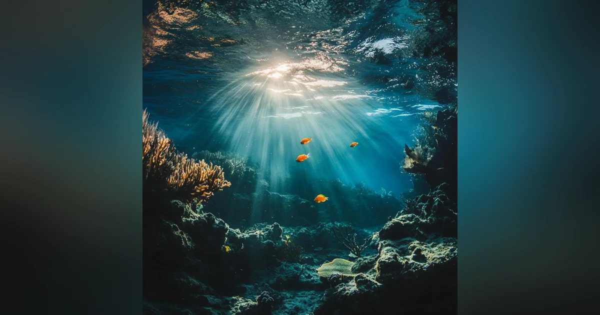 Deeply Relaxing Underwater Sounds - 8 Hours | Deep Ocean Sounds - Sleep, Relax, Study, Meditation