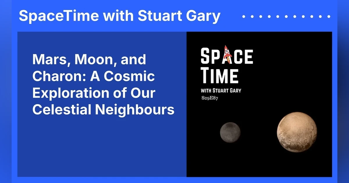 Mars, Moon, and Charon: A Cosmic Exploration of Our Celestial Neighbours