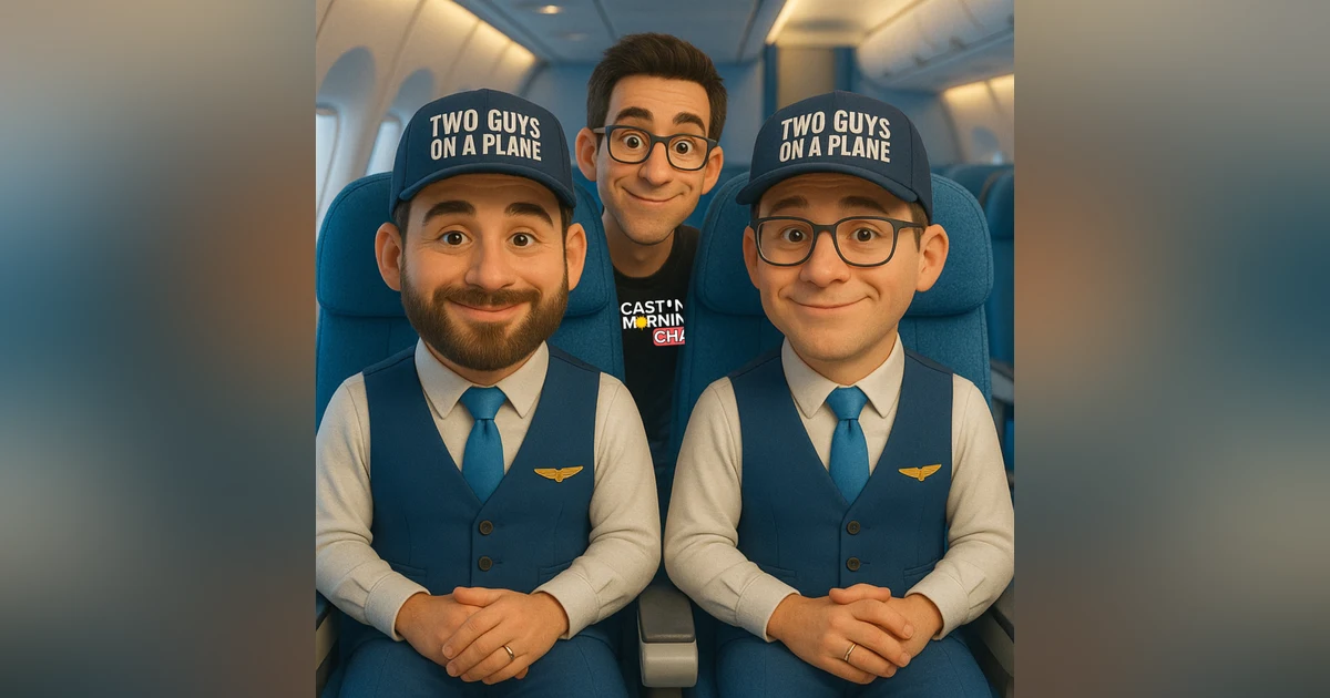 293 - Building a Brand from Social Media to Podcasting with 'Two Guys on a Plane'