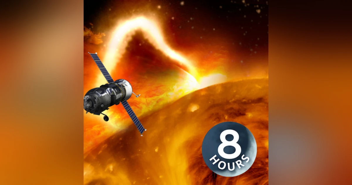 Solar Storm 8 Hours | White Noise for Focus, Studying or Creativity