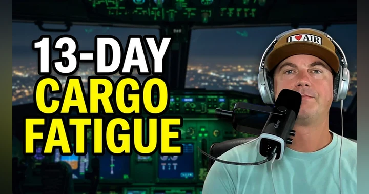 image for How Long-Haul Cargo Pilots Manage Fatigue on 13-Day Trips