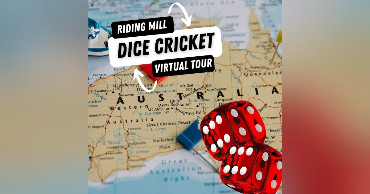Remembering Riding Mill Cricket Club’s Historic Dice Cricket Virtual Tour of Australia