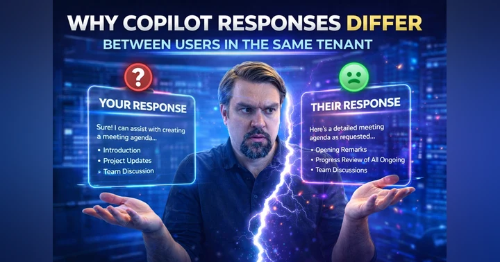 image for Why Copilot Responses Differ Between Users in the Same Tenant
