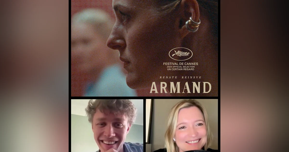410:  Writer/director Halfdan Ullmann Tøndel on his Cannes winning, first feature 'Armand', the brilliant Renate Reinsve & his grandfather Ingmar Bergman.