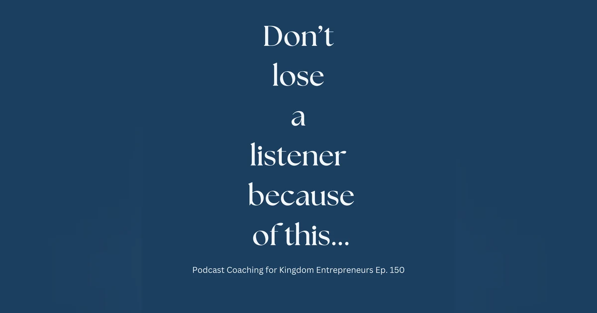 Don't Let AI Editing Ruin Your Podcast! Podcasting Tips [150]
