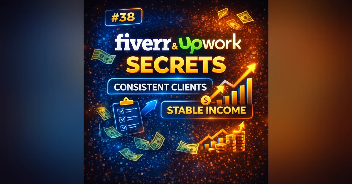 #38 Fiverr & Upwork Secrets: Get Consistent Clients and Build Stable Income