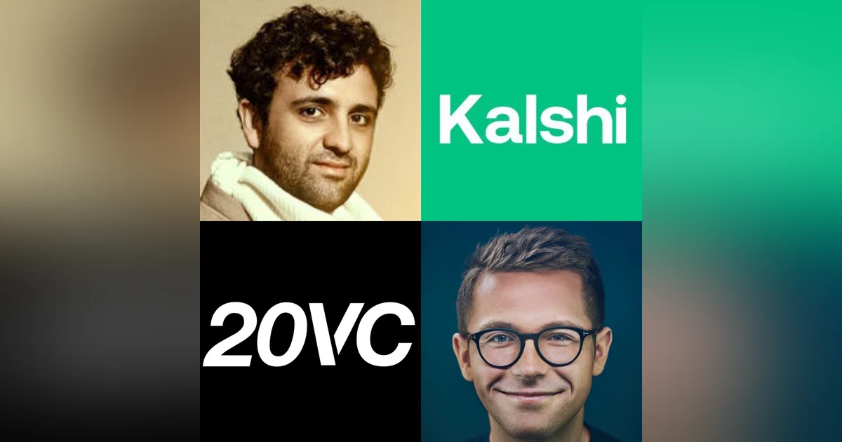 20VC: Lessons from Alfred Lin and Ron Conway | Why the World Does Not Want Your Startup To Exist and How the Best Founders Fight It | How To Build Moats and Defensibility Against Large Incumbents with Tarek Mansour, Founder & CEO @ Kalshi