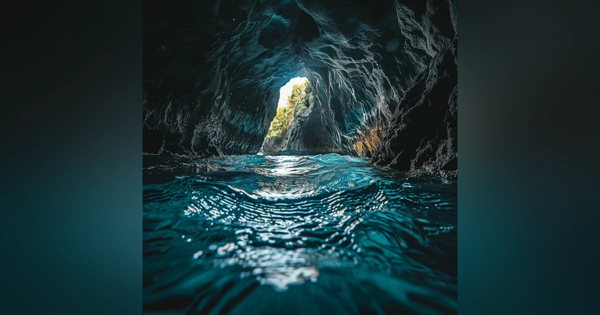 Water Sounds In Cave | For Relaxing, Sleeping, Studying, Meditation | White Noise