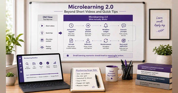 image for Microlearning 2.0: Beyond Short Videos and Quick Tips