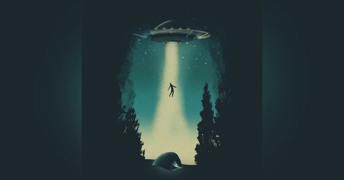 A UFO Guy and Marley Woods