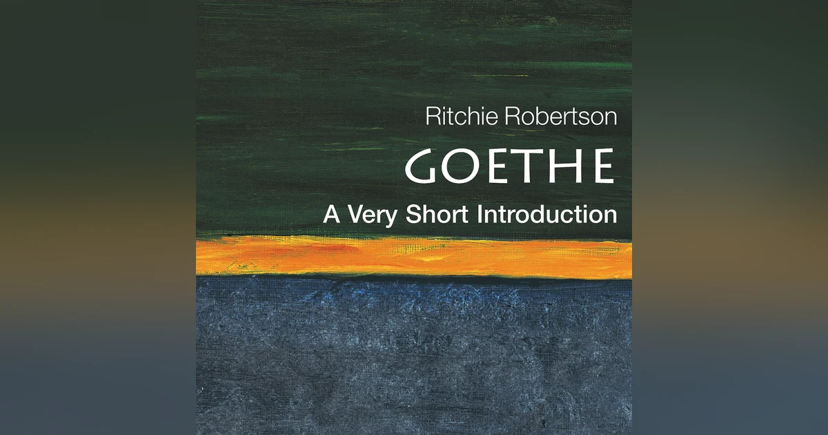 480 Johann Wolfgang von Goethe (with Ritchie Robertson)