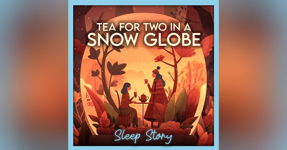 Snow Globe Tea Room ❄️ Cozy Bedtime Story for Adults | Winter Sleep Story for Deep Sleep & Relaxation (ASMR)