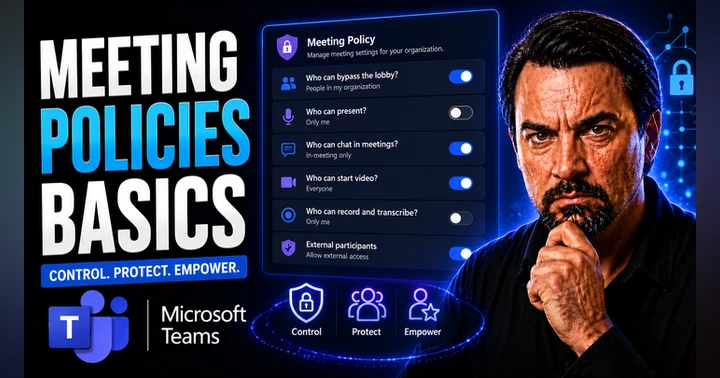 image for Teams Meeting Policies Guide