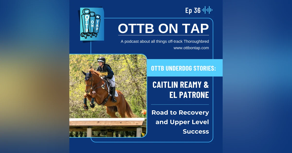 Ep 36: OTTB Underdogs: Caitlin Reamy & El Patrone’s Road to Recovery & Upper Level Success