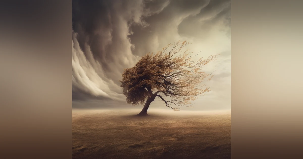Powerful Wind Storm Sounds | Immersive Nature Ambience for Sleep, Relaxation, and Focus