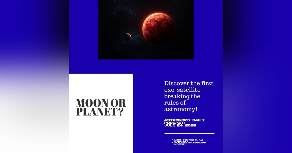 The Moon That Isn't | Today's Space News