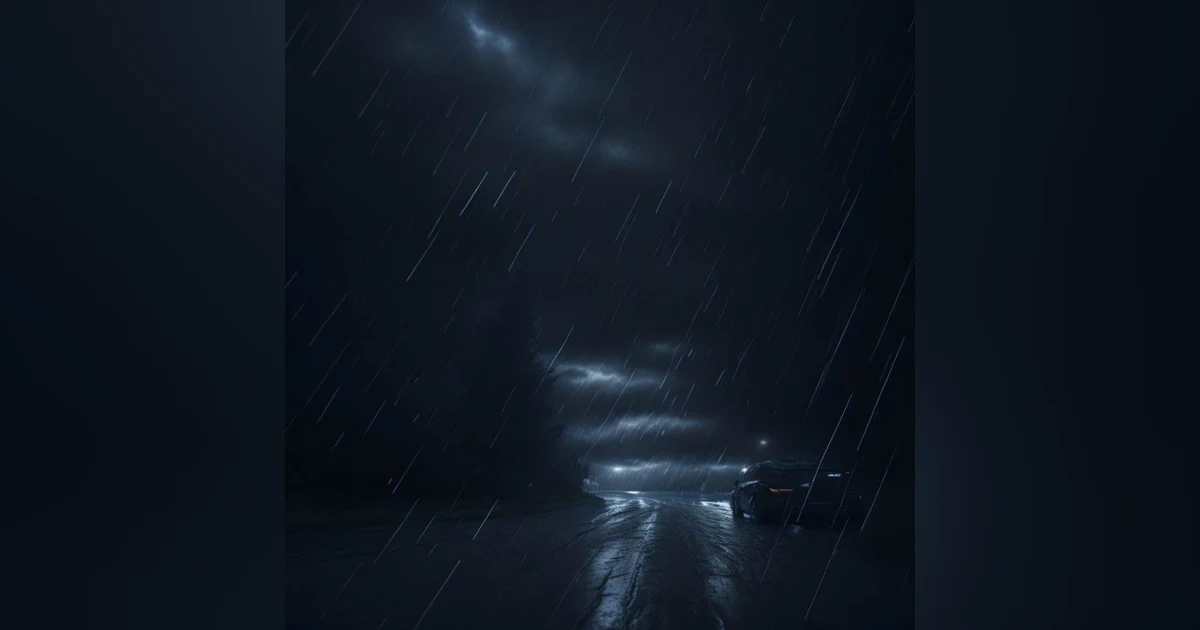 8 Hours of Heavy Rain and Thunder Sounds for Relaxation and Sleep
