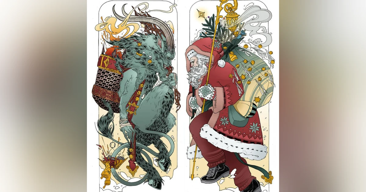 Krampus, Santa Claus is Molech, Elves, Krampusnacht, and Christmas are Satanic Babylonian Bullshit