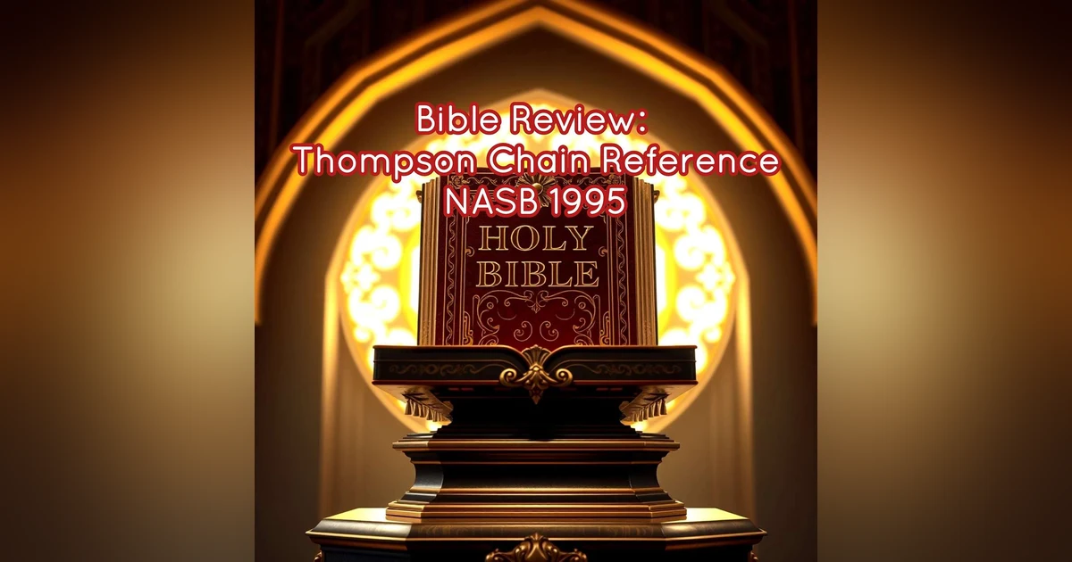 Premier Collection NASB 1995 Bible Review | Is THIS the Best Study Bible?