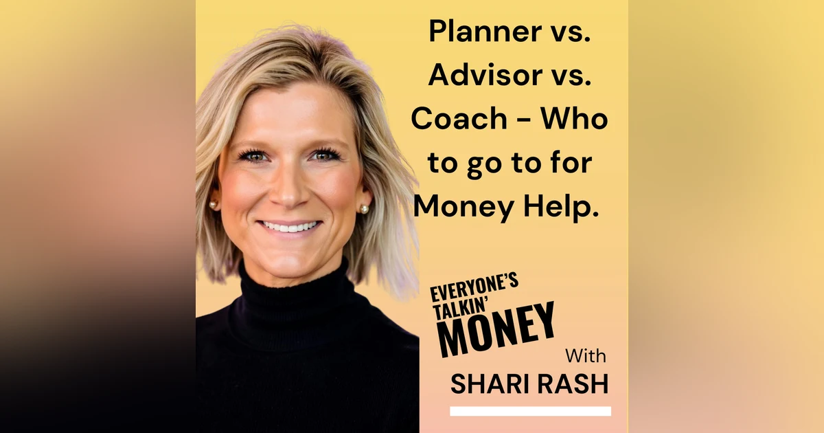 Financial Advisor vs Financial Planner vs Money Coach: Who Do You Actually Need?