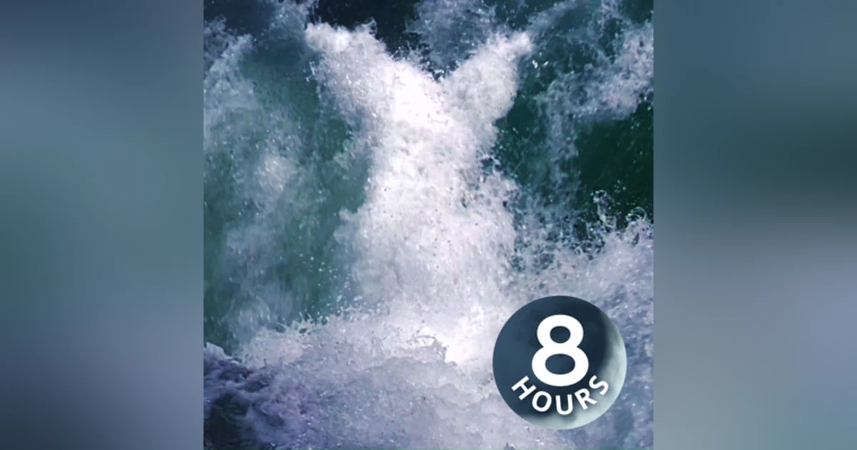 Roaring Waterfall White Noise 8 Hours | Study, Relax or Sleep with Relaxing Water Sounds