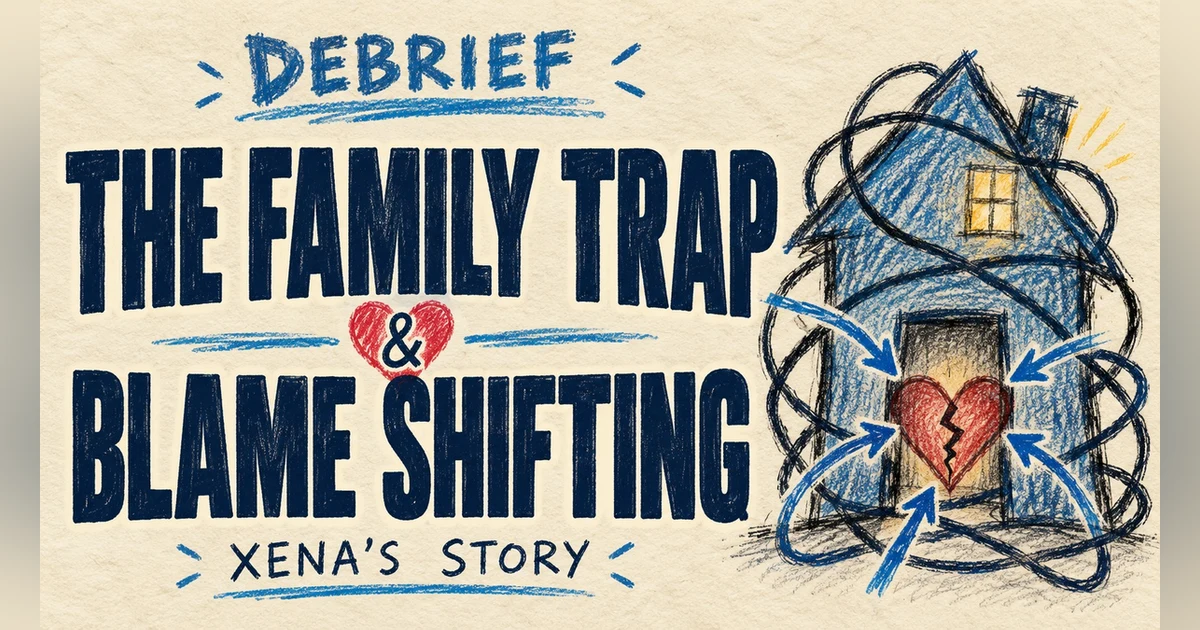 Debrief | The Family Trap and Blame Shifting in Xena’s Story