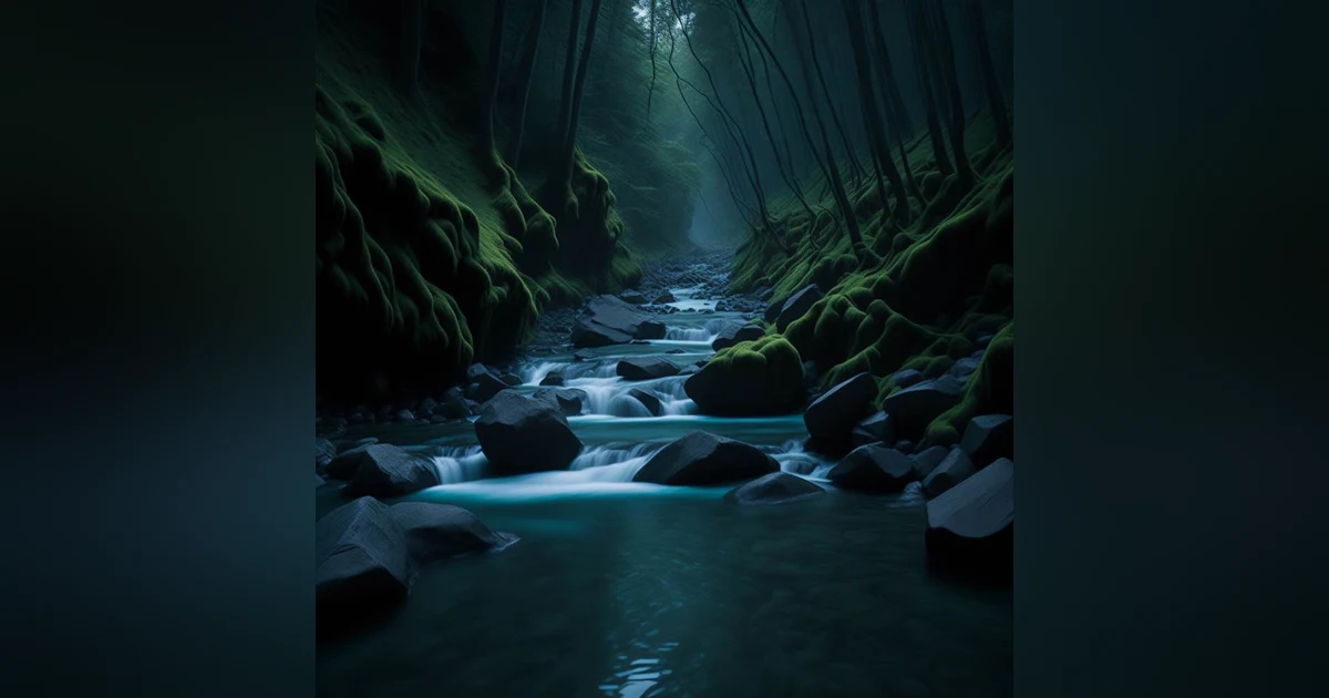 Flowing Serenity  8 Hours of River Stream Water Ambience for Deep Relaxation and Sleep
