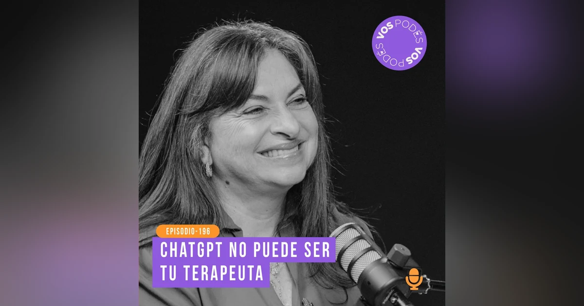 Chat gpt no puede ser tu terapeuta: Invitada - Rocío Barrios