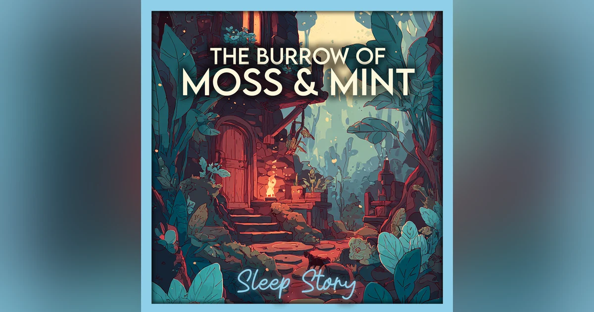 Bedtime Story for Adults: The Burrow of Moss and Mint | Sleep Story for Deep Sleep & Relaxation